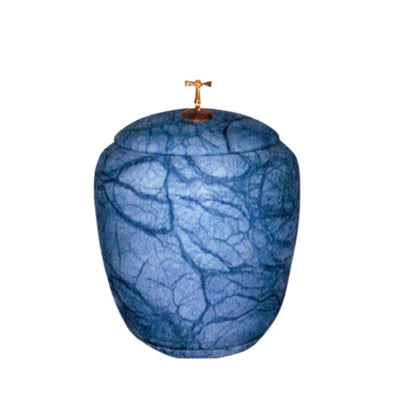 Serenity in Blue: Blue Onyx Urns-0